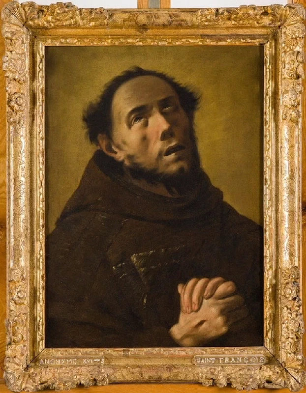 San Francesco in preghiera - Le Puy, en, Velay, musée Crozatier